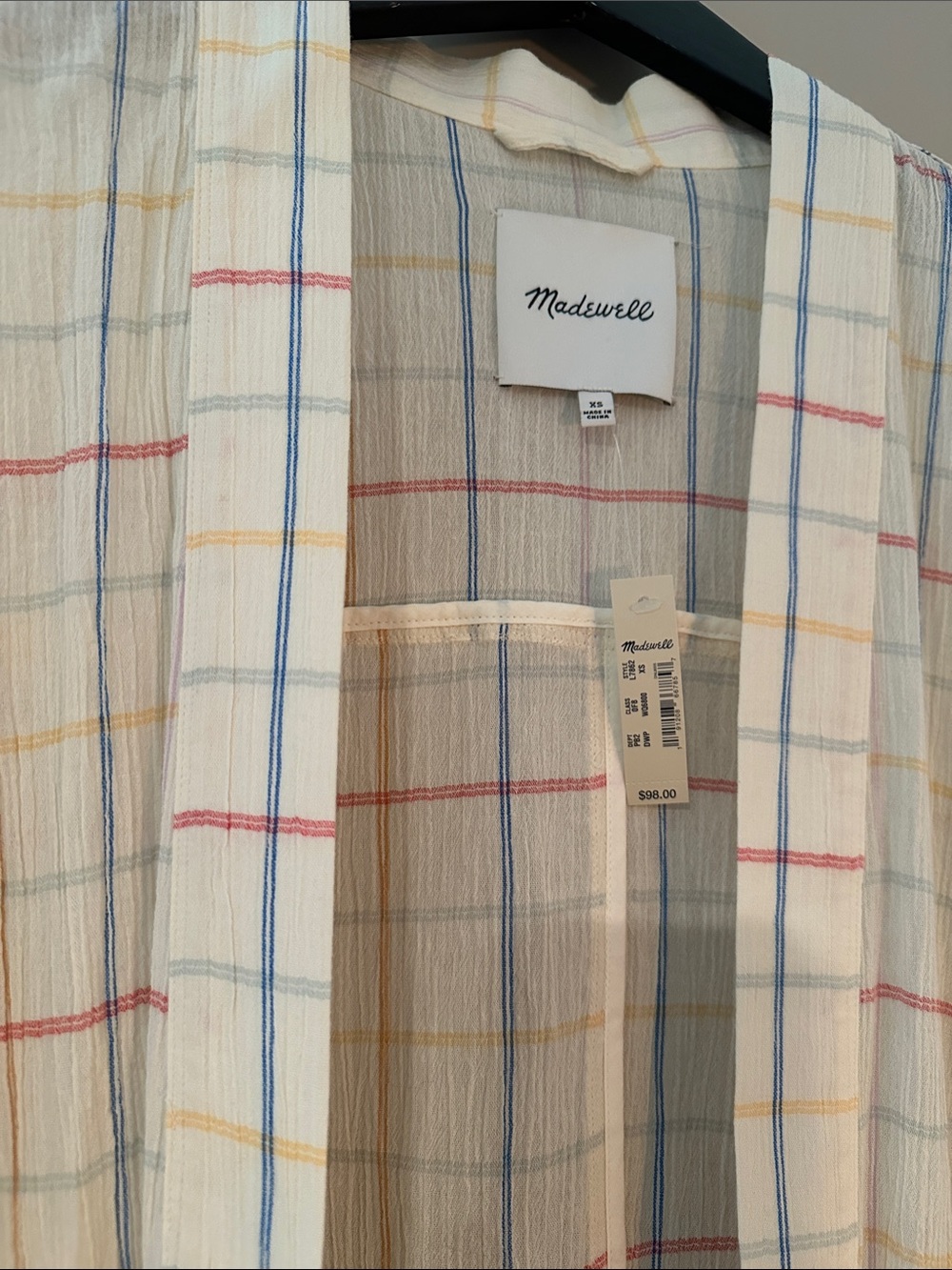 Madewell Print Robe Jacket - Picture 7 of 8